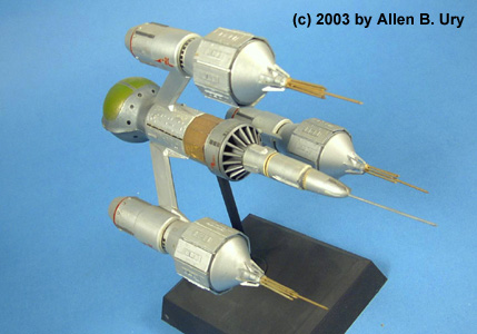 Blakes 7 Liberator Model Kit By Comet Miniatures 
